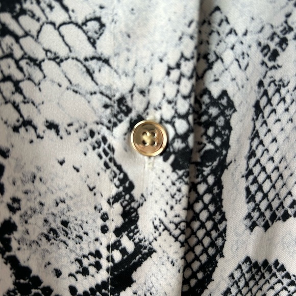 Zara Animal Print Shirt Dress XS - Picture 5 of 8